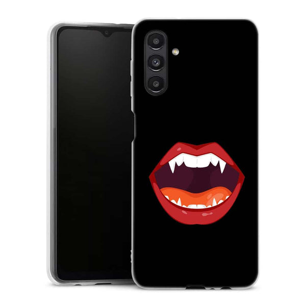 Coque Samsung A04S Vampire Bouche